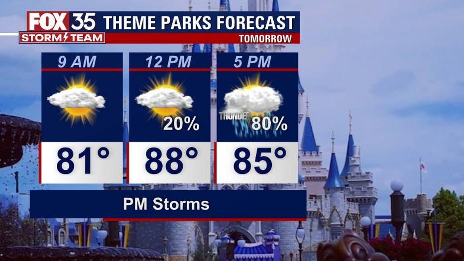 Orlando Weather Forecast: Showers And Thunderstorms To Continue This ...