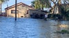 Homes near Florida's Lake Jesup flood days after Ian passes