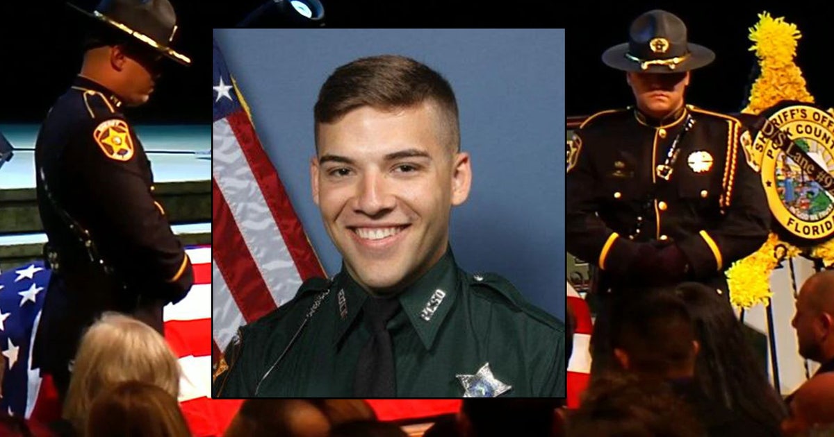 Funeral held for Florida deputy Blane Lane, 21, killed in line of duty ...