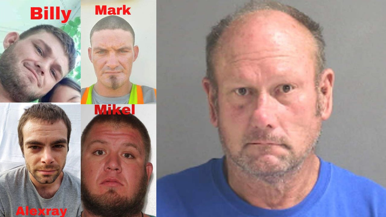 Person of interest arrested in Florida after 4 Oklahoma men found dismembered in river