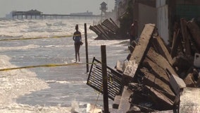 Volusia County beach officials urge caution amid major damage, debris from Ian