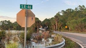 State Road 46 in Seminole County opens as floodwater from Hurricane Ian recedes