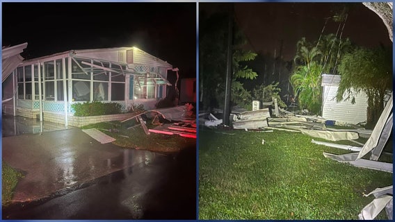 NWS confirms EF-0 tornado touched down in southeastern Florida on Monday night