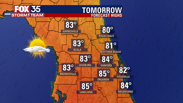 Orlando weather forecast: Beautiful stretch of weather continues in Central Florida