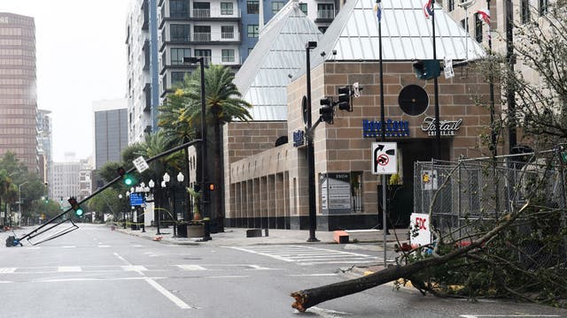 How strong were Ian's wind gusts in Orlando and across Central Florida?