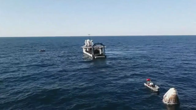 NASA, SpaceX's Crew-4 splashes down near Florida coast Friday