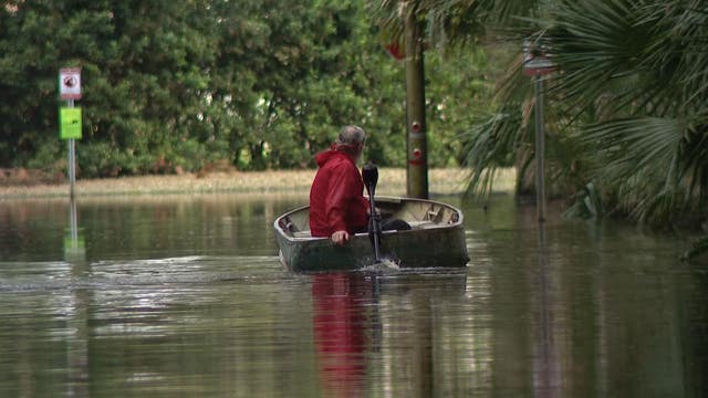 As flooding recedes, some Florida homes are still only accessible by boat