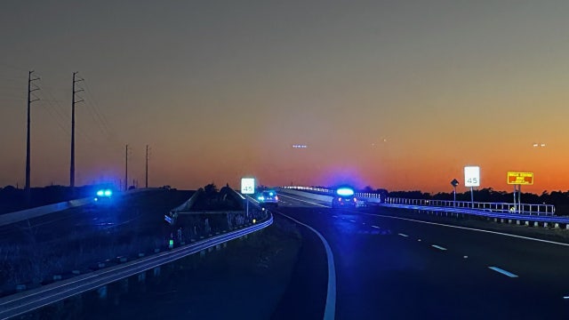 Pursuit suspect jumps into St. Johns River, captured, after law enforcement pursuit, officials say