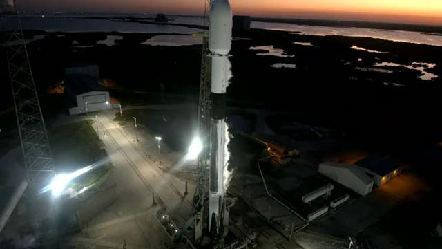 SpaceX successfully launches communications satellites from Florida on Saturday
