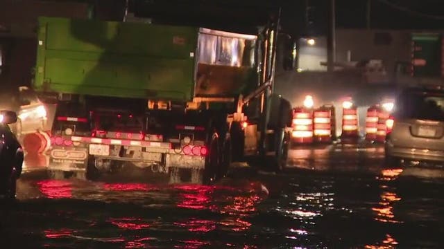 Buckets of rain pour on Central Florida causing flooding on roads