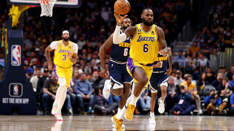 869c577d-Los Angeles Lakers v Denver Nuggets