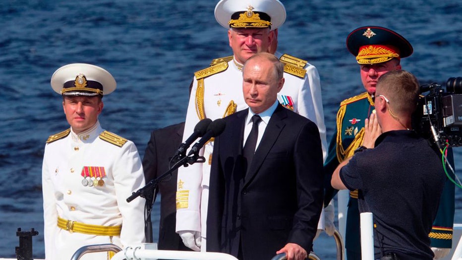 Putin and Russian Navy