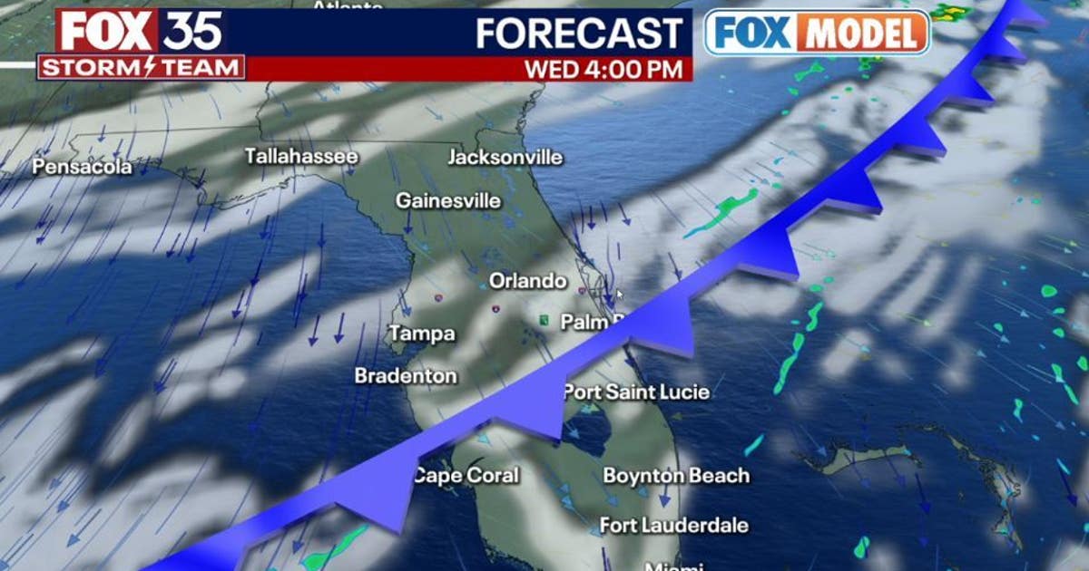 Orlando weather: Front to bring cooler air to Central Florida this week ...