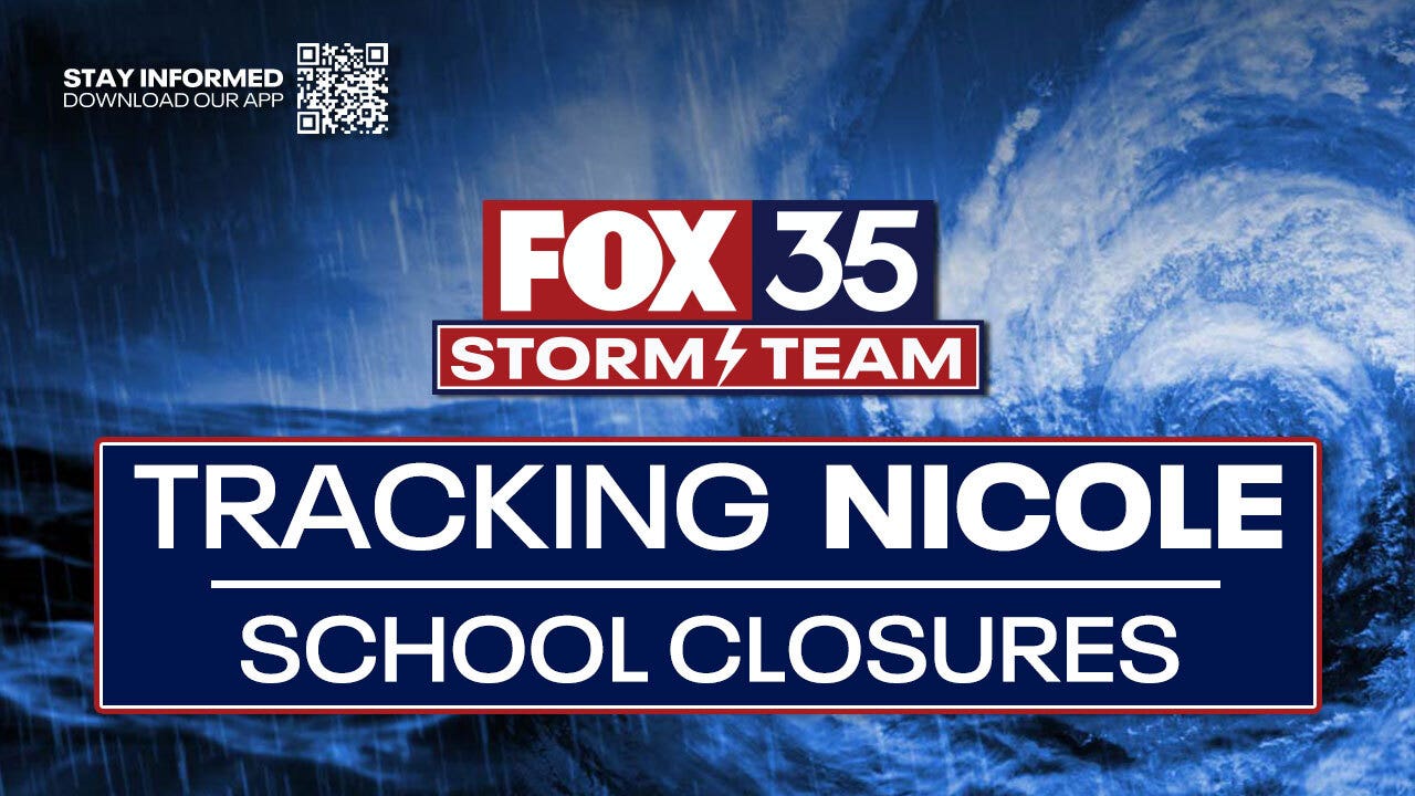 तूफान निकोल के कारण फ्लोरिडा स्कूल बंद