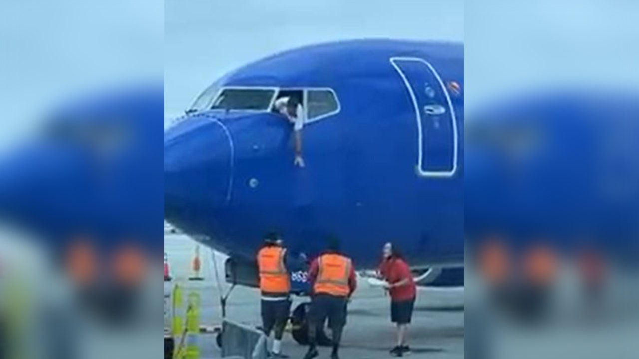 Southwest Airlines pilot hangs from window to retrieve passenger's lost phone - Vimarsana News