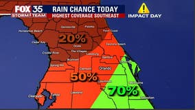 Orlando weather forecast: Heavy rain could affect travel conditions in Central Florida ahead of Thanksgiving