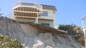 Owners of Florida beachfront homes watch as yards fall into ocean: 'It is scary!'