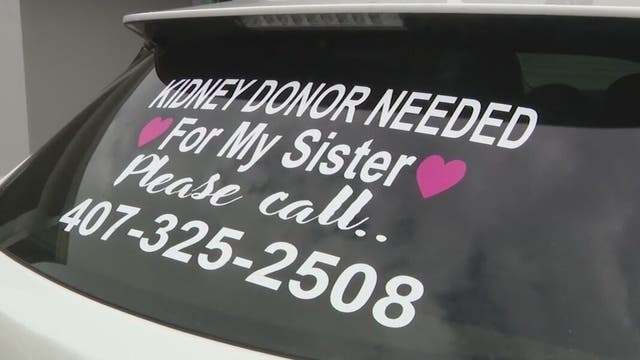DeBary woman spreading awareness for kidney donations while searching for transplant of her own
