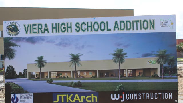 Groundbreaking held for Viera High School addition