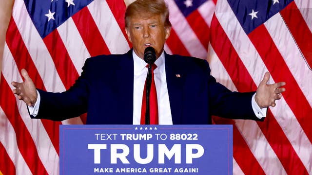 Former President Donald Trump launches 3rd campaign for White House
