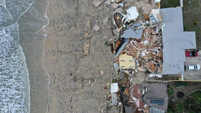 Deadly Hurricane Nicole delivers storm surge, erosion, coastal destruction