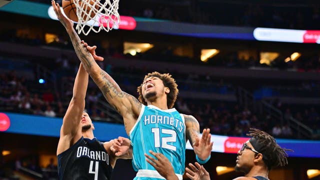 Hornets stop 8-game slide with 112-105 win against Magic