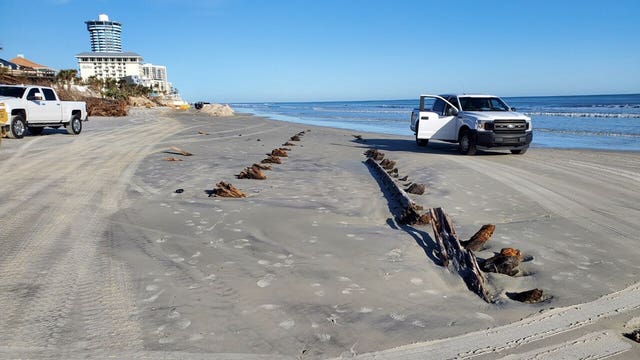 State: Mystery debris found on Florida beach could possibly be an old shipwreck