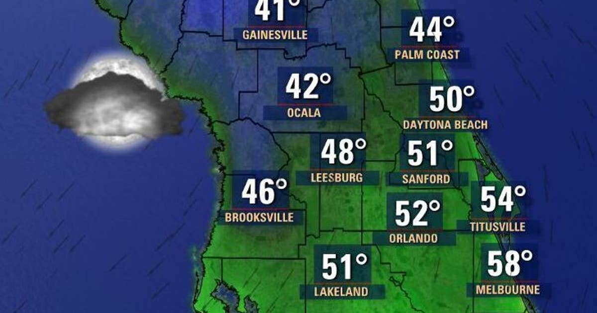 Orlando weather: Cold front arrives in Central Florida: How long it ...