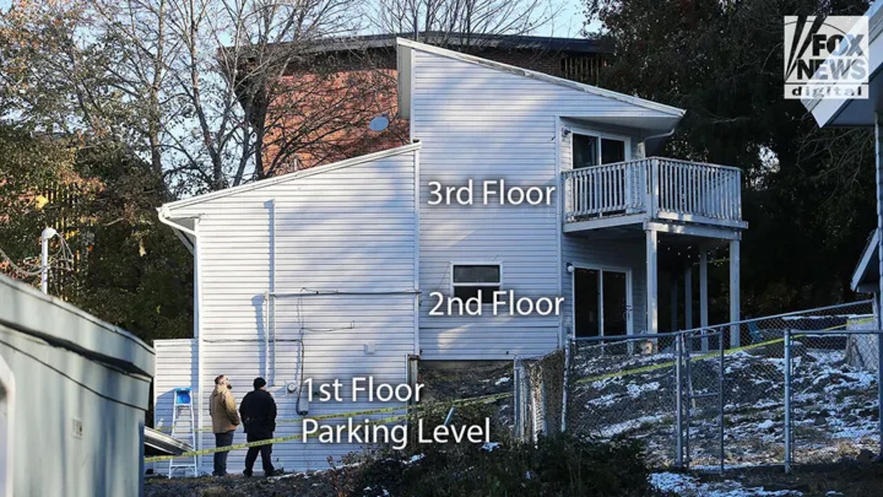 Idaho Murders Cleaning Crew Arrives To Begin Crime Scene Removal Amid   Idaho House Diagram 