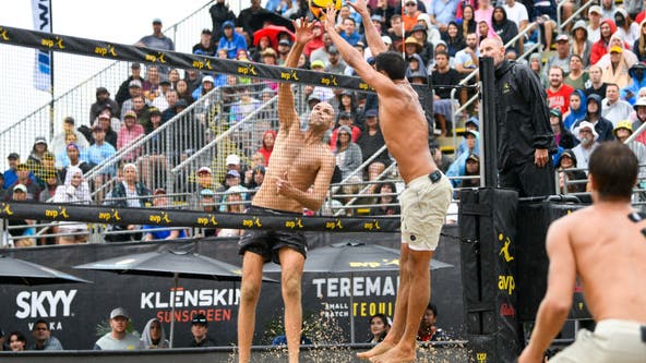 Homecoming for Olympic Gold Medalist Phil Dalhauser as he competes in 2022 AVP Central Florida Open