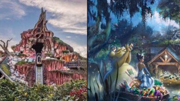 Disney's Splash Mountain closing: Here's what it will look like after Tiana's Bayou Adventure retheming