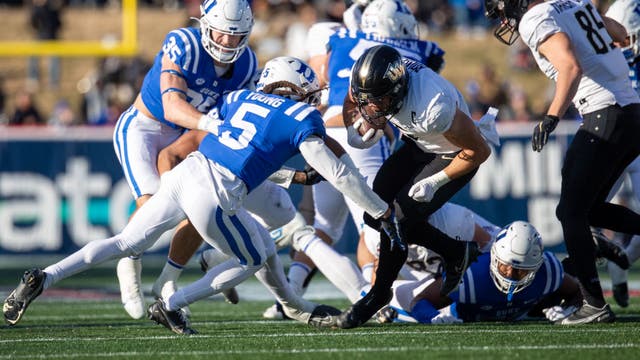 Duke contains Plumlee, beats UCF 30-13 in Military Bowl