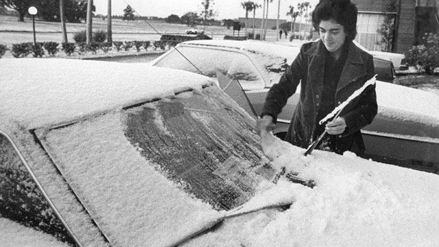 Does it snow in Florida? It has in Orlando, Miami, and Tampa; here's a look back at when