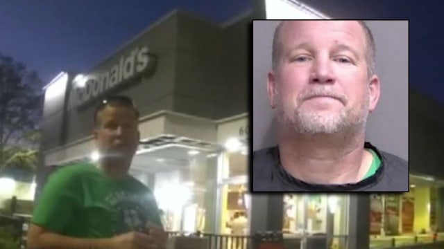 Man heading home from Disney World accused of pushing pregnant woman, threatening to kill witness