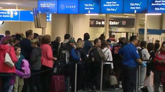 Holiday travel rush underway at Orlando International Airport