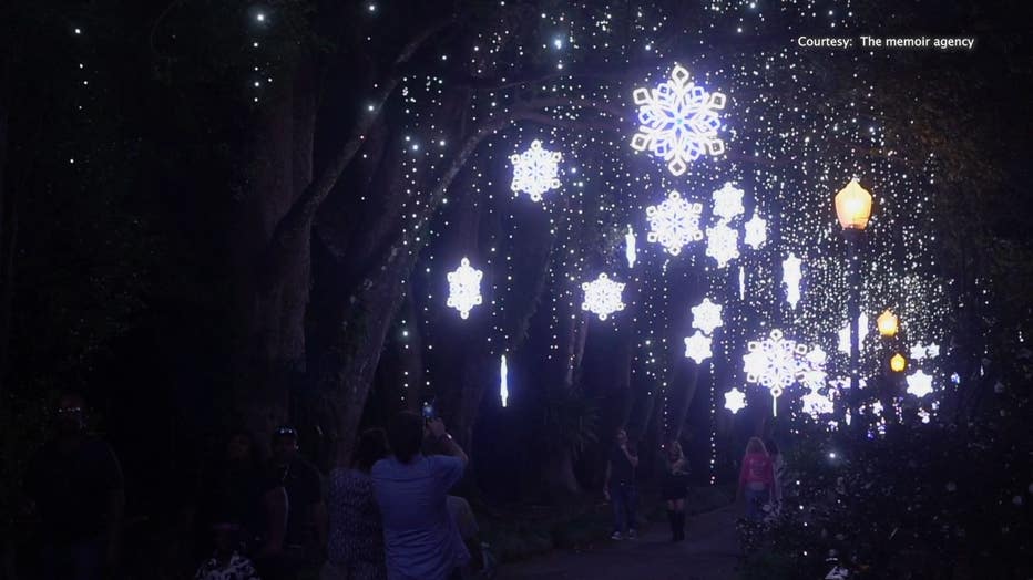'Dazzling Lights' holiday tradition returns to Orlando's Leu Gardens