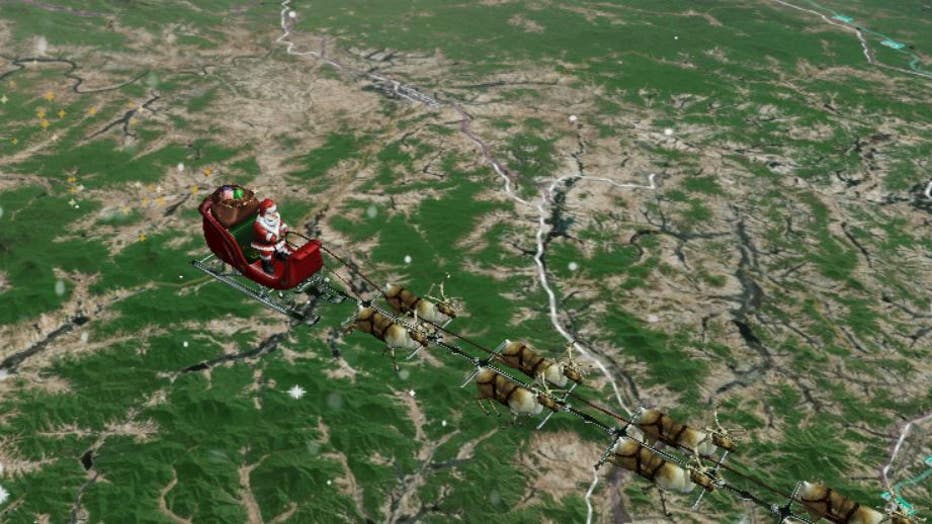NORAD tracker follows Santa around the world for 67th year how to watch