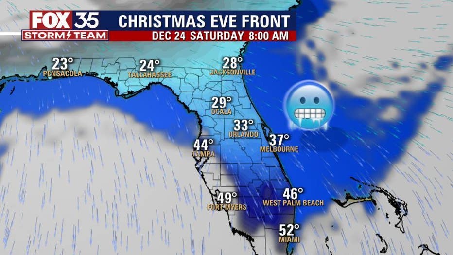 Chilly Weather Headed To Florida: When An Arctic Front Will Bring Near ...