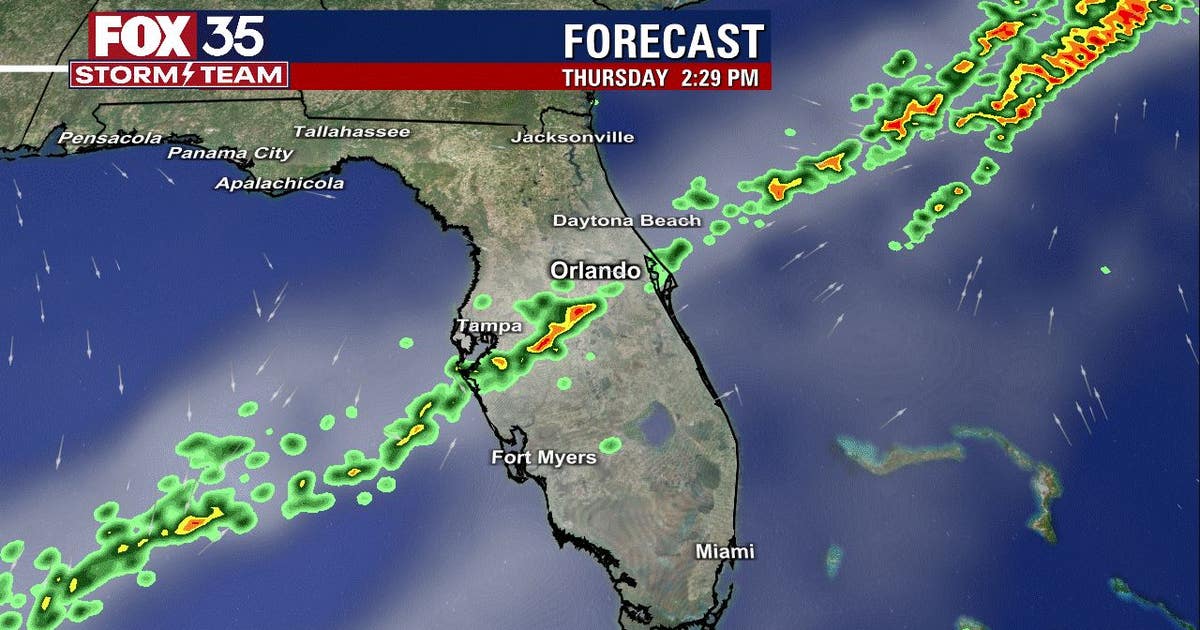 Scattered showers to usher in cooler temperatures across Central ...