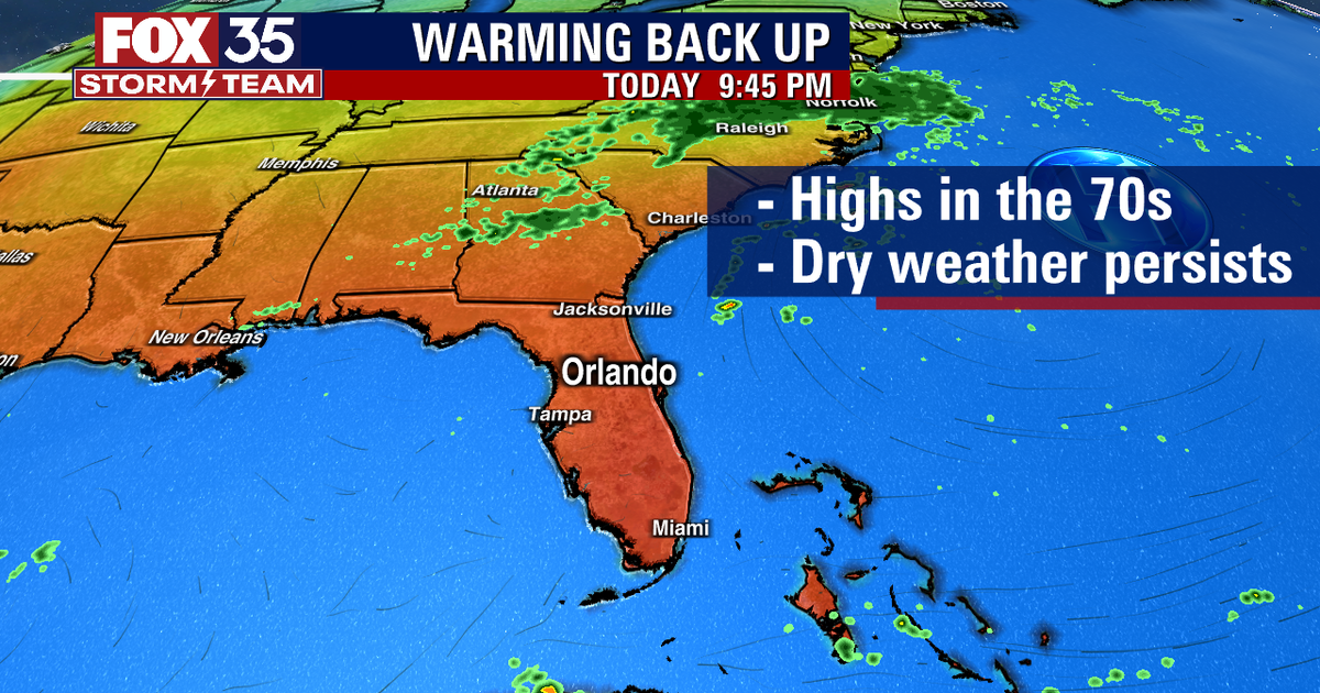 Orlando Weather Forecast: Temperatures are warming up across Central ...