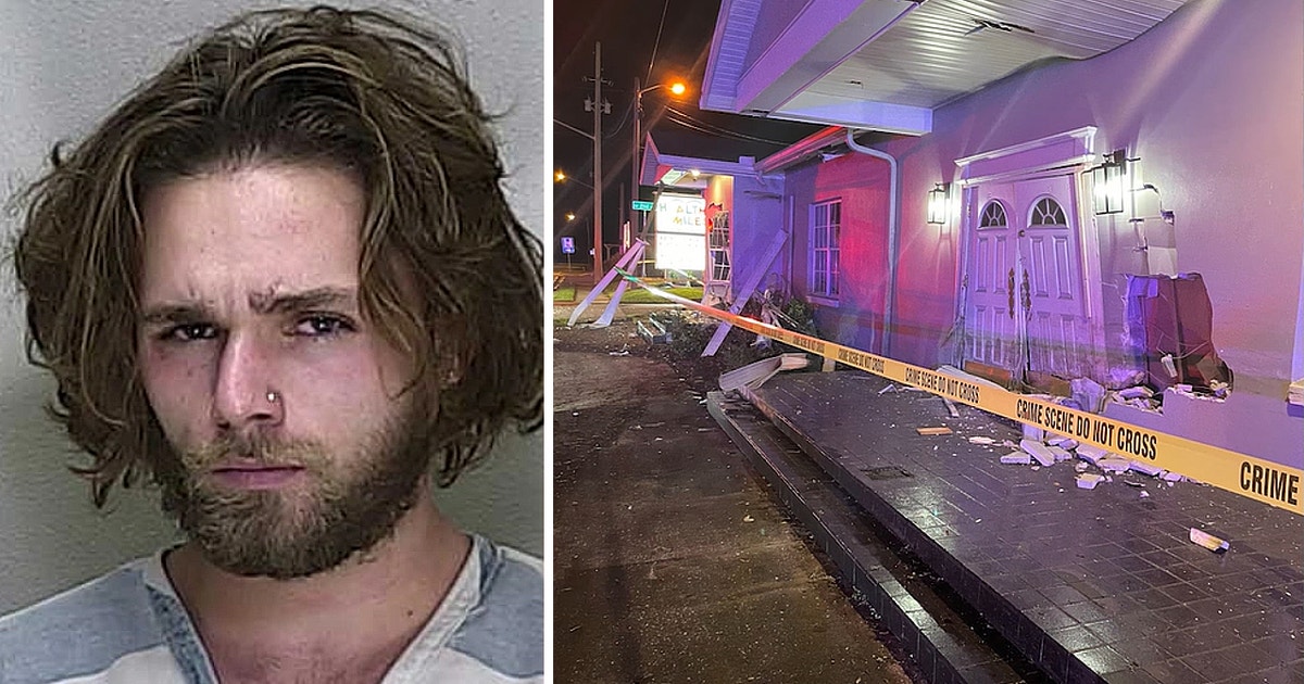 Florida man who rammed car into Ocala dentist's office charged with DUI ...