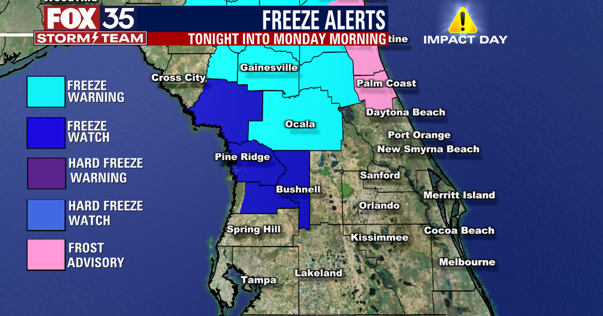 Orlando Weather Forecast: Chilly temperatures continue across Central ...