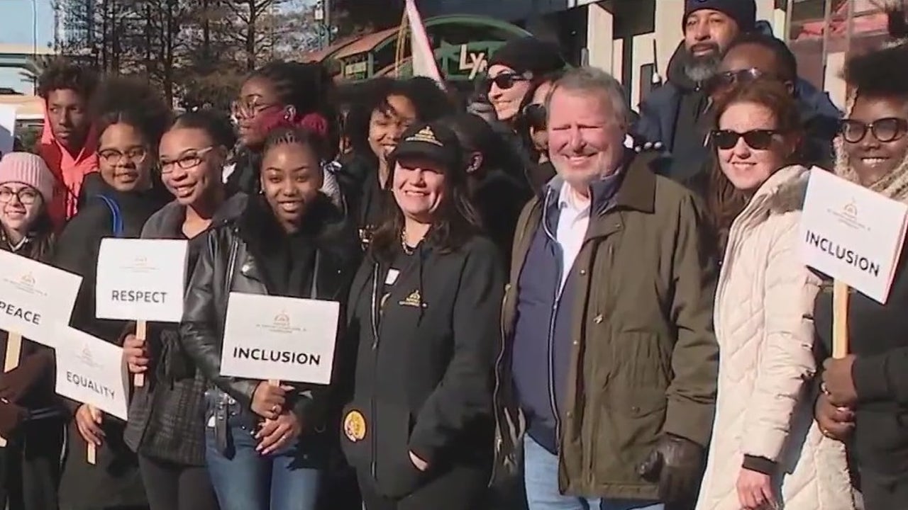 Residents brave bitter cold for annual Martin Luther King Jr. parade in