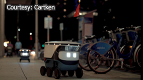 Robot food delivery coming to Florida through Uber Eats partnership with Cartken