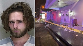Florida man who rammed car into Ocala dentist's office charged with DUI, police say