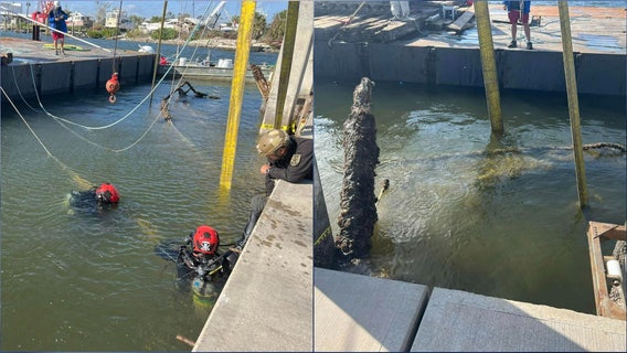 Body of man missing since Hurricane Ian found on sunken boat, officials say