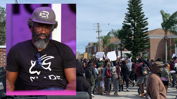 Bethune-Cookman students protest in support of Ed Reed’s comments for better facilities