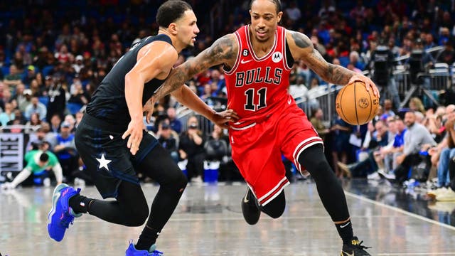 DeRozan, LaVine lead Bulls to 128-109 win over Magic