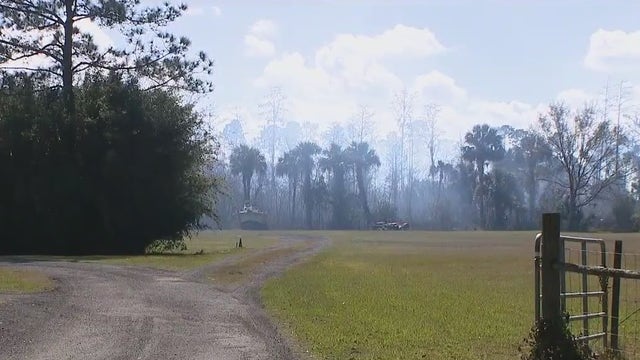 'Ash is just nonstop': Fire burning in Florida neighborhood for 2 months
