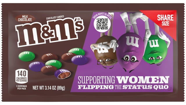 Mars to offer 'all-female' M&M's for limited time to honor successful women ‘all over the world’